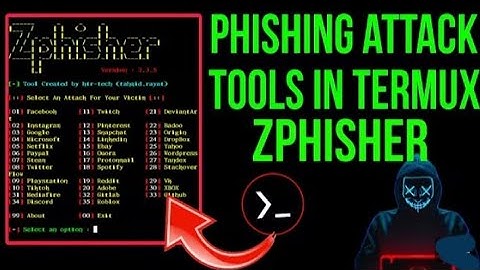Zphisher: The Phishing Tool That Will Ruin Your Life