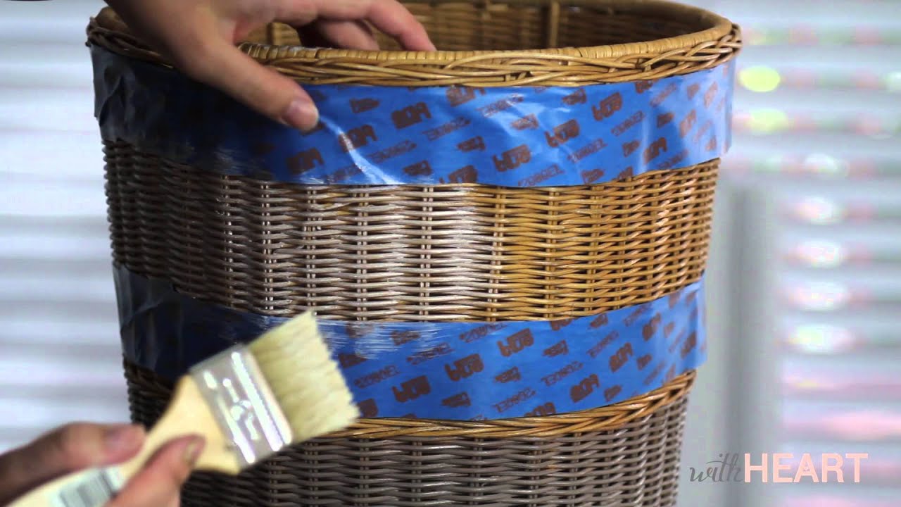 How To Bleach Wicker Baskets