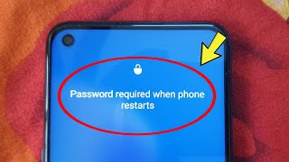 Fix Password required when phone restart Android Problem Sovle screenshot 3