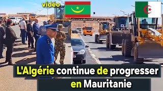 L&#39;Algérie continue d&#39;avancer en Mauritanie et regarde depuis la frontière maroco algérienne