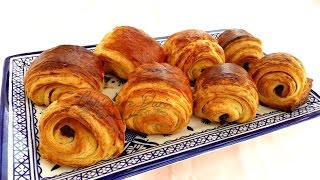 بتي بان بحال ديال المخبزة | Petits pain au chocolat maison