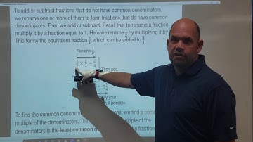 Lesson 55: Common Denominators, Part 1 (Saxon Math, Level 6)
