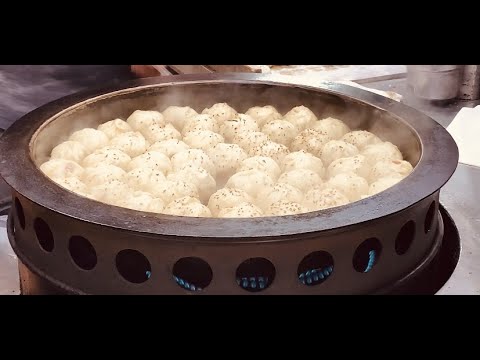 生煎包 台灣街頭美食 Fried Dumpling - Taiwanese Street Food