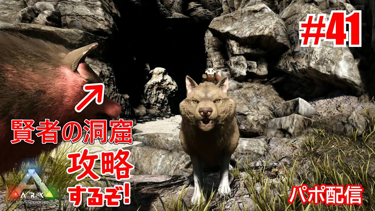 賢者の洞窟に行ってきます Ark Survival Evolved 41回目 パポ配信 Youtube 賢者の洞窟に行ってきます Ark Survival Evolved 41回目 パポ配信 Youtube