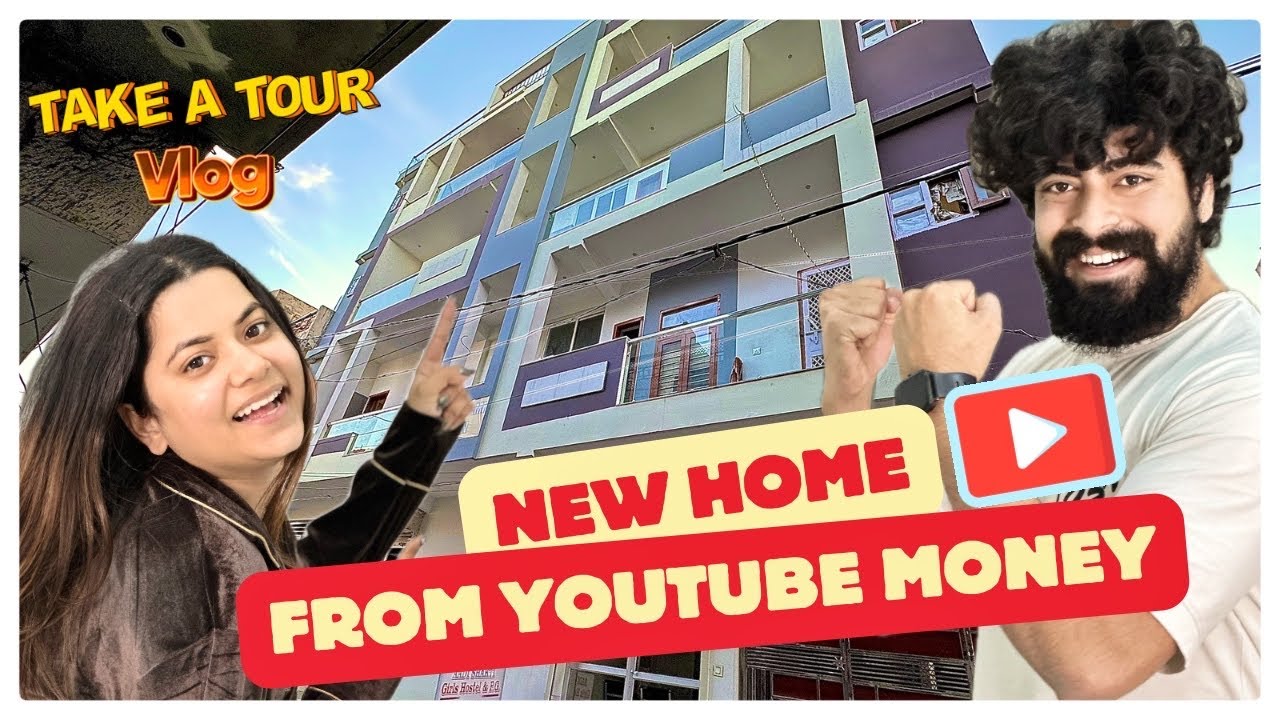 Our New Home From Youtube Money | Home Tour Vlog | Desi Coupship - YouTube