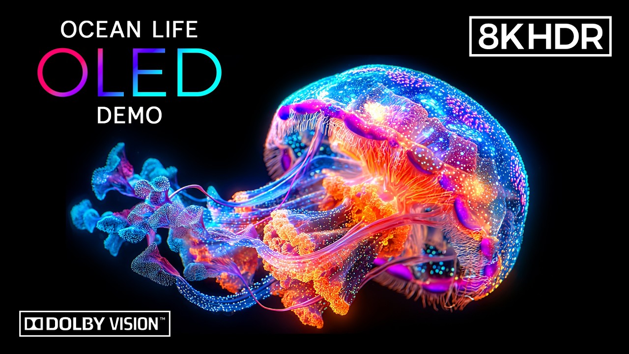 Ocean Life in 8K HDR – Relaxing Ocean Sounds for Deep Sleep