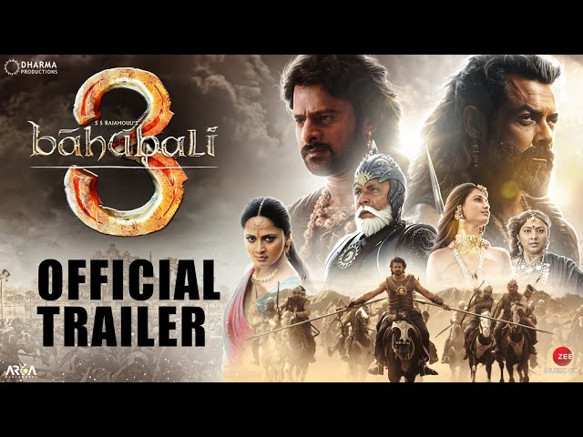 Bahubali 3 : The Rebirth | Official Trailer| Prabhas |Anushka  |Tamannah | S.S. Rajamouli | Concept class=