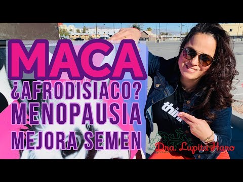 Vídeo: Qué Puede Hacer La Maca Para El Deseo Sexual, La Menopausia Y El Esperma