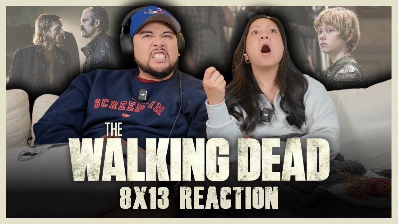 My Wife Watches *WALKING DEAD* for the First Time! | 8x13 | Do Not Send Us Astray