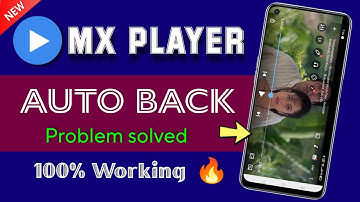 MX Player auto back/exit problem solved. MX player android 11 auto back solved. 100% working🔥🔥