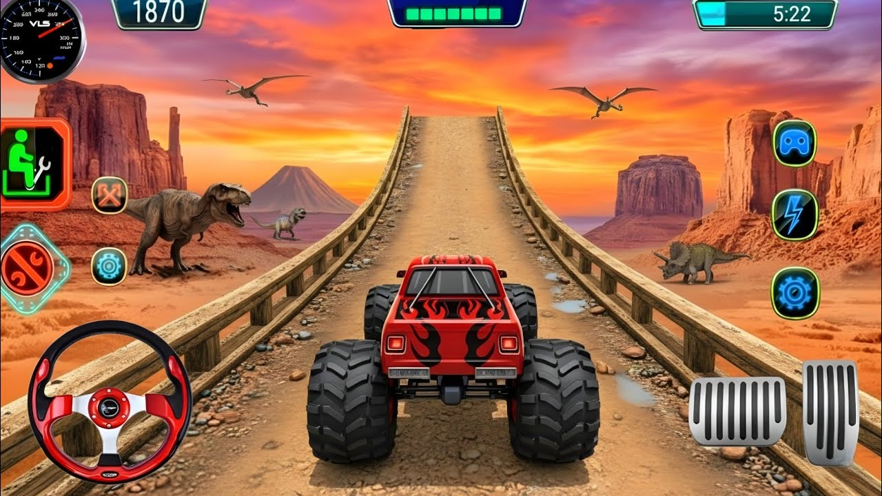 UNBELIEVABLE STUNTS! 😱 Ultimate Monster Truck 2026 Racing