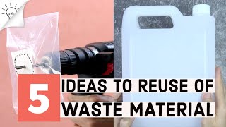 5 идей по повторному использованию отходов