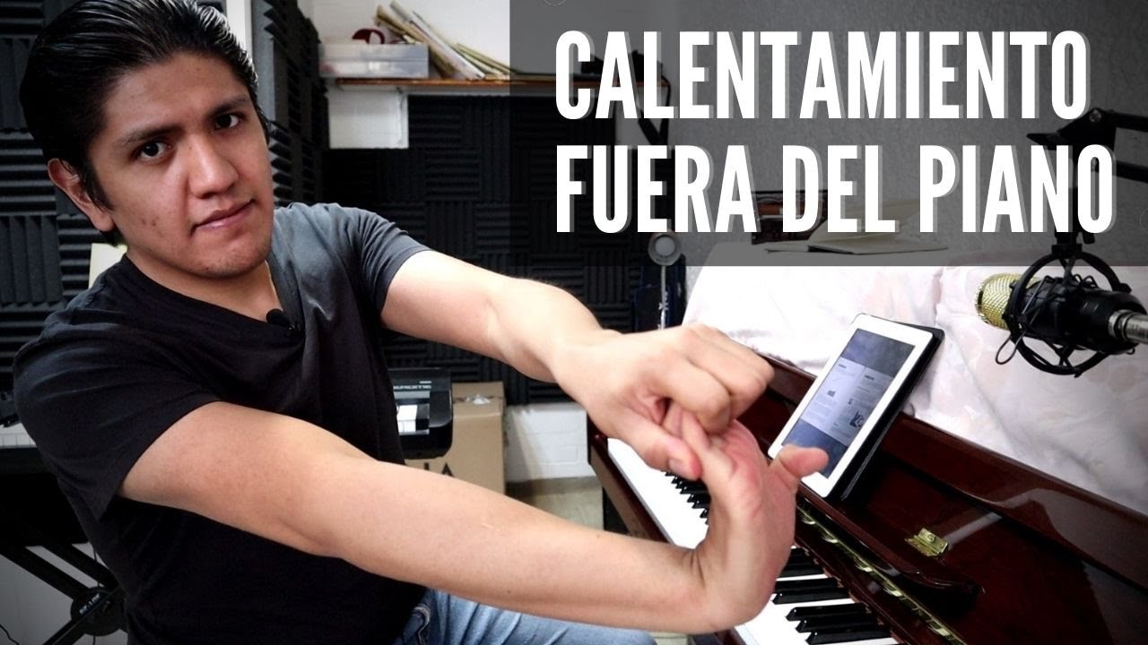 Rutina de calentamiento larga fuera del piano - 15 min.