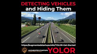 YOLOR + Vehicle Detection and Hiding Them screenshot 2