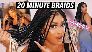 I Tried A Braided Wig from Amazon *Shocking* | Bri Hall