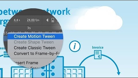 Adobe Animate| How to use motion tween to make an object move in Adobe Animate