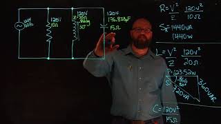 Parallel RLC Power Method