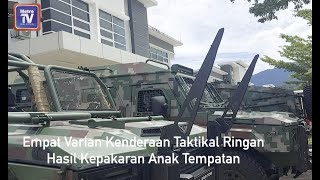 Empat varian kenderaan taktikal ringan hasil kepakaran anak tempatan