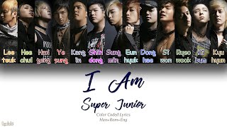 Super Junior (슈퍼주니어) – I Am (Color Coded Lyrics) [Han/Rom/Eng]