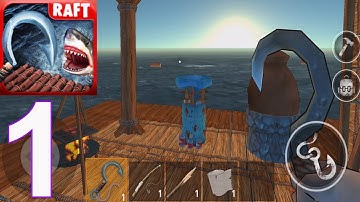 RAFT Original Survival Game - Gameplay Walkthrough Part 1 (iOS, Android)