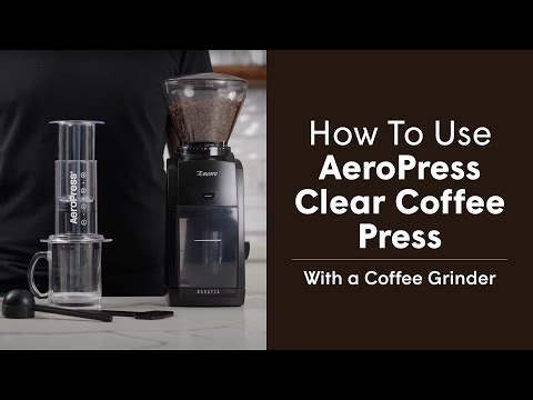 Ручна кавоварка AeroPress Clear, видео 2