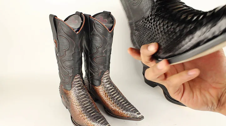 Python Boots How To Know If The Are Made With Genuine Snakeskin