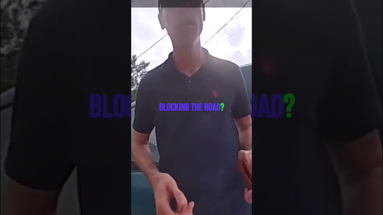 Texas Man FLIPS OUT On Officer For Blocking Driveway Part 1 Police Cops