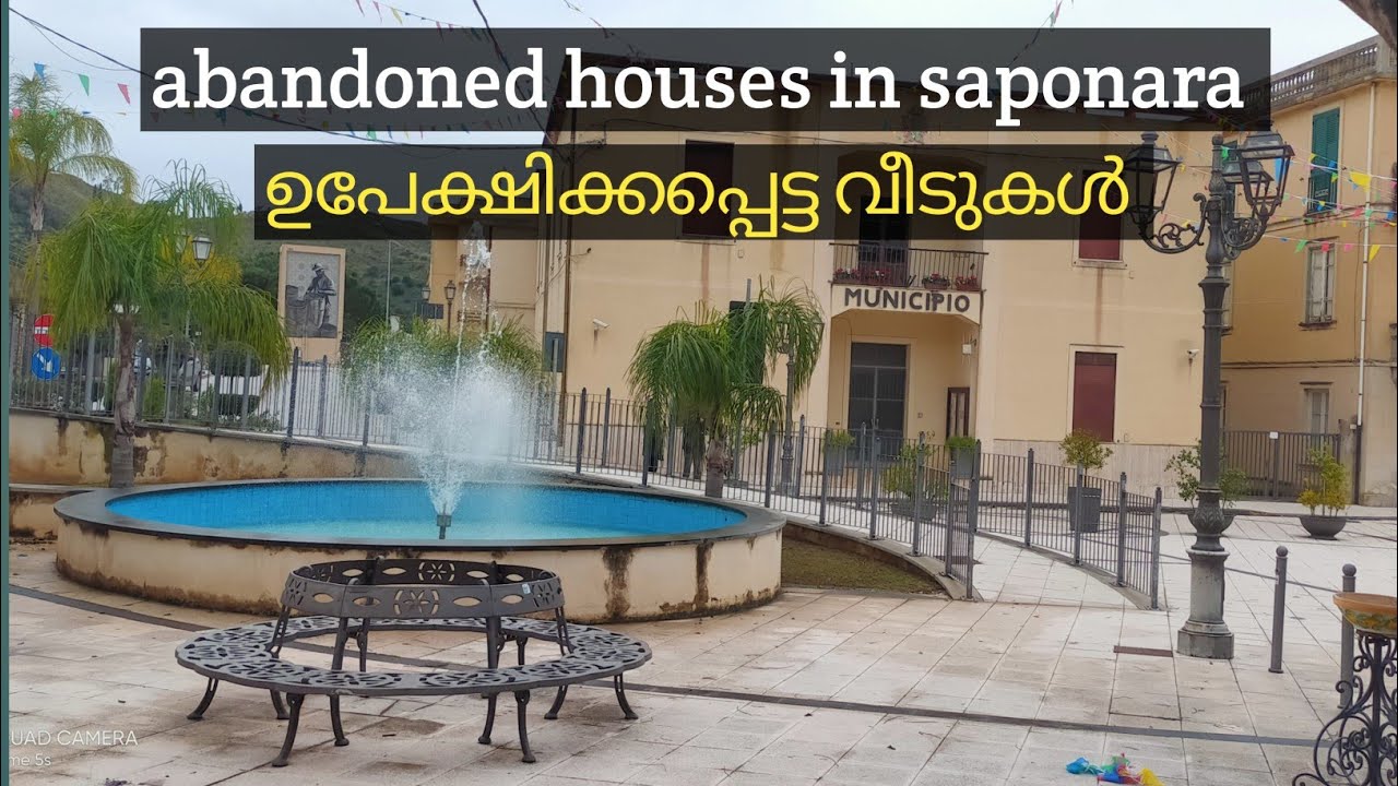 ഉപേക്ഷിക്കപ്പെട്ട നിരവധി വീടുകളുള്ള സപ്പോനാരാ ഗ്രാമം /abandoned houses in സപ്പോനാരാ 