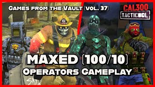 TACTICOOL:🔥MAXED (100/10) OPERATORS GAMEPLAY🔥[Games from the Vault vol.37]
