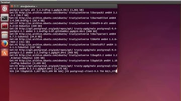 Postgress and pgAdmin3 Install