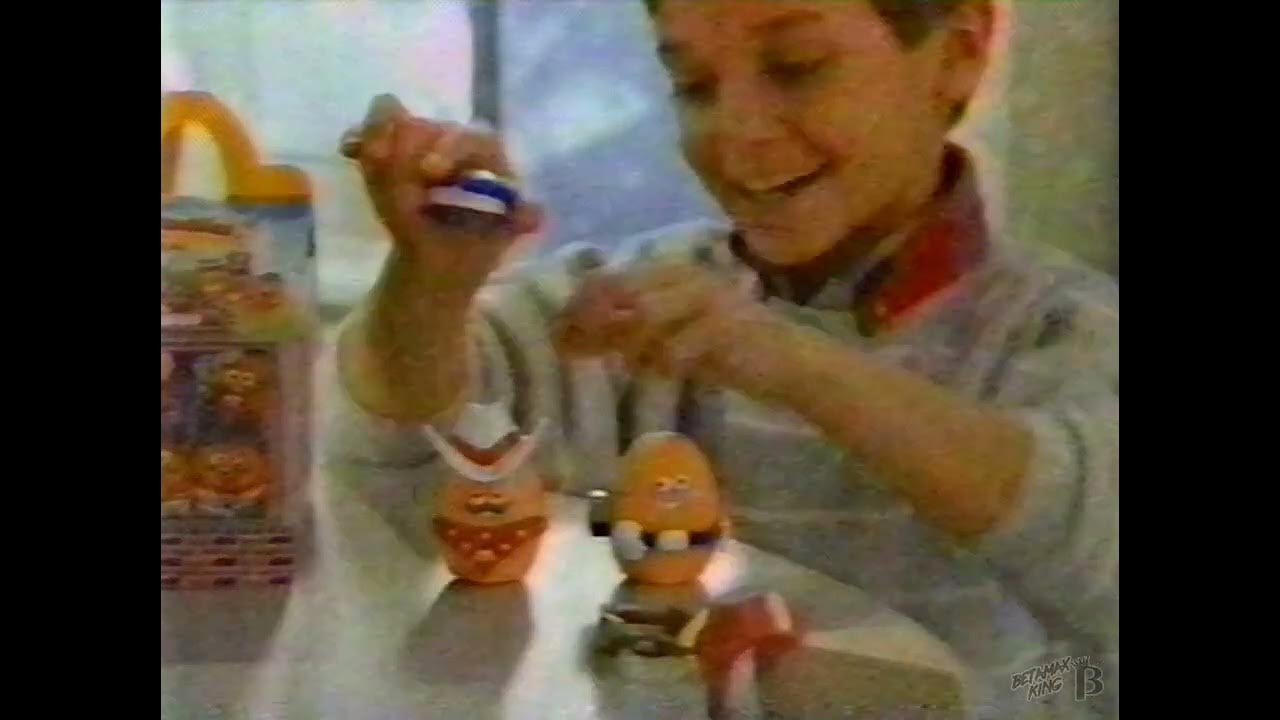 McDonald's Nugget Buddy Toys Commercial 1988 YouTube