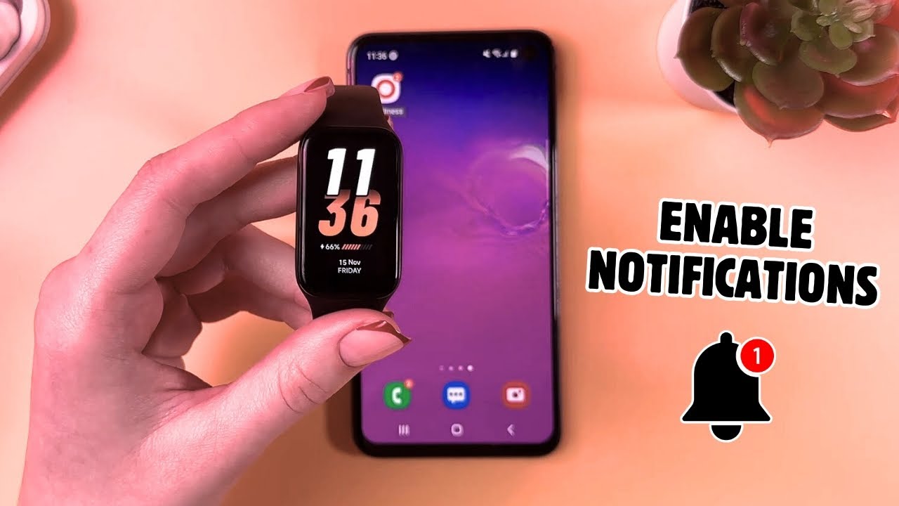 How to Enable Notifications from Android Phone on Xiaomi Smart Band 8 ...