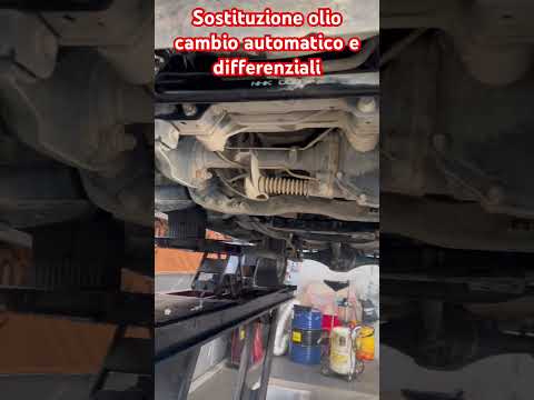 ✅sostituzione #oliocambioautomatico e #oliodifferenziale