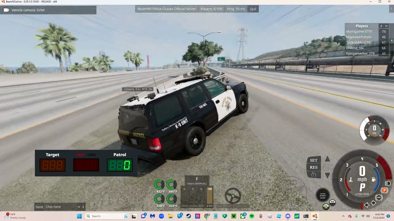 (BMPPC) A day in the life of a California highway patrol officer