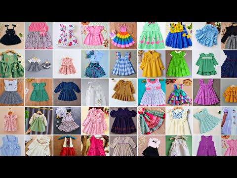 Top 70 Cotton Frocks Designs For Baby Girl || Latest Summer Wear Dresses Designs For Baby