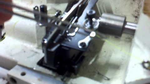 Pegasus Coverstitch Threading Tutorial Pt. 2 - ABC Sewing Machine