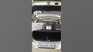 UPGRADED SWIFT WITH ANDROID PLAYER & FRONT & REAR MORAL SPEAKER DAMPING REAR CAMERA STEERING CONTROL