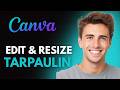 How To Edit & Resize Tarpaulin Layout In Canva (2026) - Full Guide