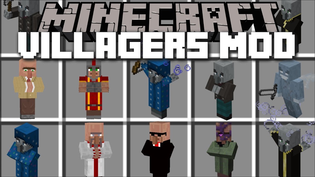 Minecraft Scary Villager Mod Fight Off Evil Villagers With - roblox minecraft villager