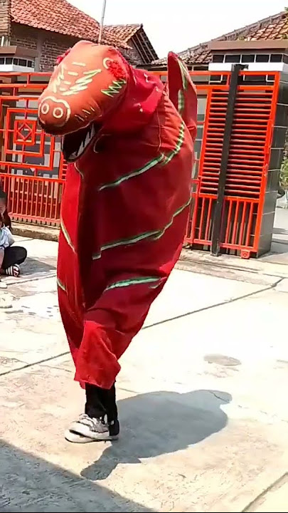 t-rex merah burok dewa karya #burokterbaru