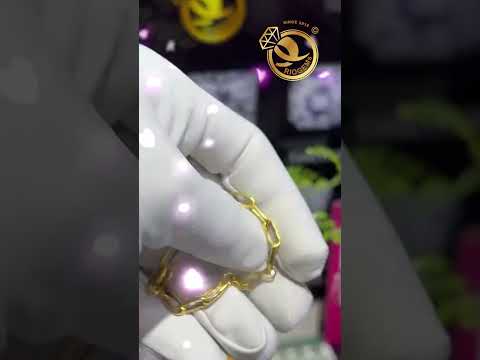 Lắc tay xích vuông VÀNG 18K ~ 1 chỉ