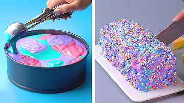 18+ Satisfying GALAXY Cake Decorating Ideas | Easy Cake Decorating Tutorials | Perfect Cake Recipes