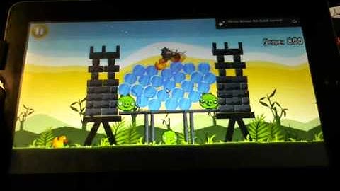 Fly Touch 3 Super Pad 2 Android 2.2 Tablet PC - Angry Birds