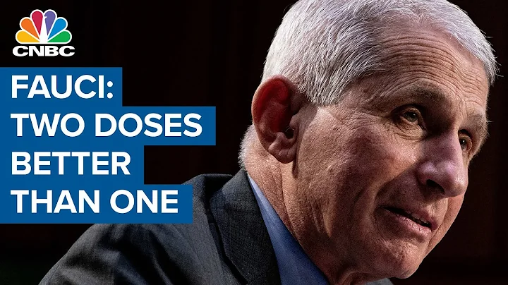 Dr. Anthony Fauci: Two doses of Pfizer or Moderna vaccines are better than one