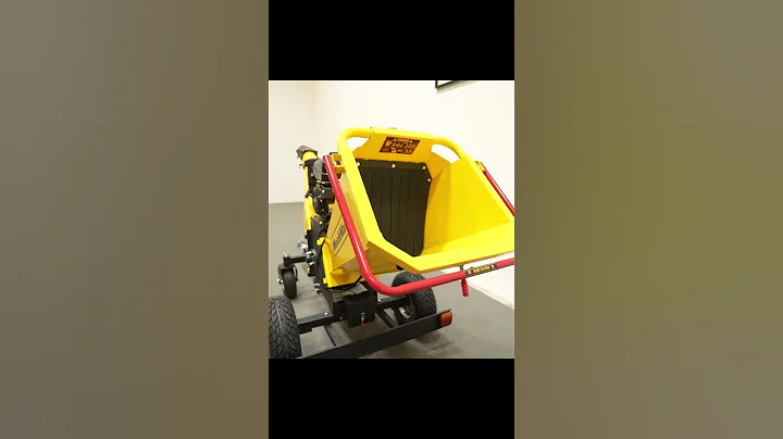 MechMaxx 6 inch E-start  4 - Wheel Drum Wood chipper with Taillight B150 #farming