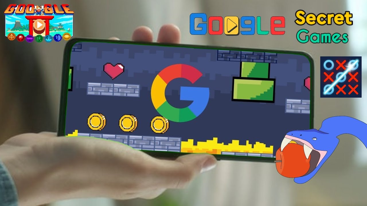 🤩 Google 6 Secret Games Google Hidden Games 🎮 Darkflite Tech YouTube