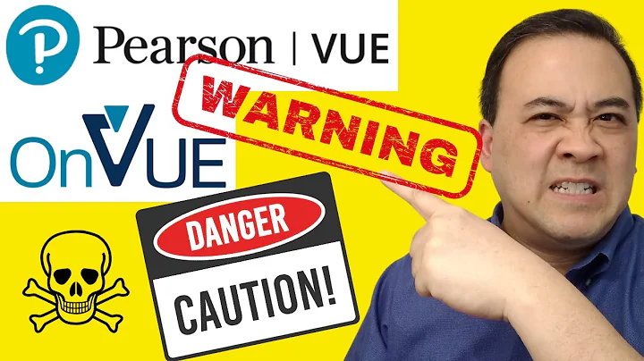 Why PEARSON ONVUE exams are a DISASTER! What You NEED to Know!