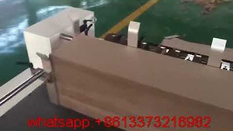 partition slotting machine for corrugated cardboard