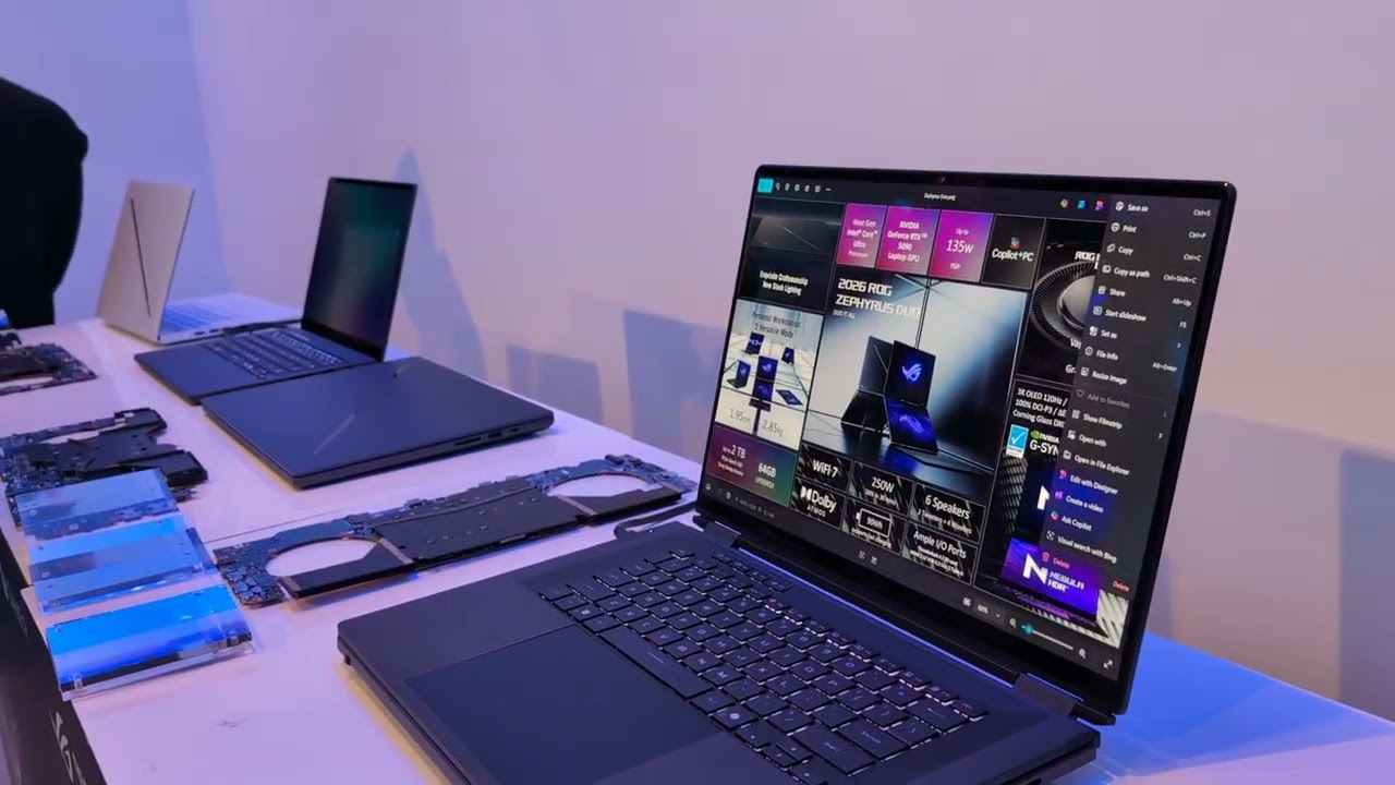 Asus ROG Zephyrus DUO (2026) dual-screen gaming laptop is