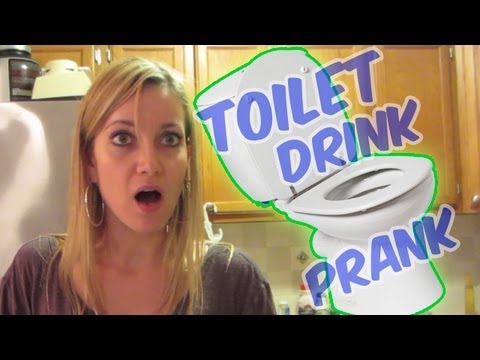 TOILET WATER DRINK PRANK